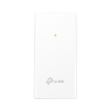Inyector PoE Pasivo de 48V (18 Watts) / 2 puerto 10/100/1000 Mbps / Plug and Play / Montaje en Pared