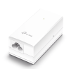 Inyector PoE Pasivo de 24V / 2 puerto 10/100/1000 Mbps / Plug and Play / Montaje en Pared
