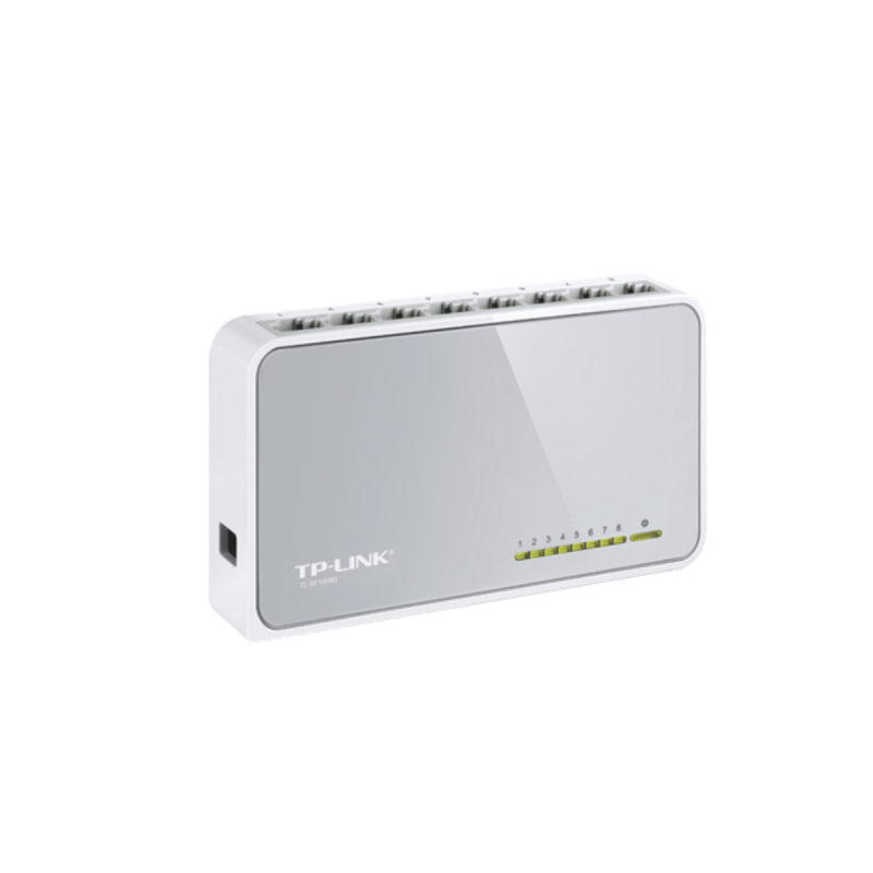 Switch de escritorio 8 puertos 10/100 Mbps