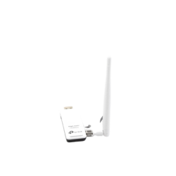 Adaptador USB inalámbrico de alta ganancia N 150 Mbps 2.4 GHz con 1 antena desmontable de 4dBi