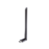 Adaptador USB inalámbrico doble banda AC 600 Mbps, antena de alta ganancia.