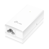 Inyector PoE Pasivo de 48V (18 Watts) / 2 puerto 10/100/1000 Mbps / Plug and Play / Montaje en Pared