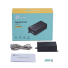Inyector PoE+ (30W) / Gigabit 802.3 af/at / 2 puertos 10/100/1000 Mbps / Plug and Play / Fuente alimientación Integrada