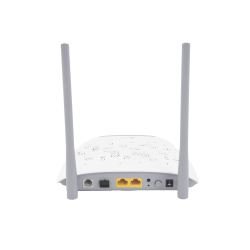 ONU/ONT - Router inalámbrico GPON N 300 Mbps / Frecuencia de 2.4 GHz / 1 puerto GPON SC-APC / 2 puertos LAN