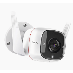 Cámara IP Wi-Fi para exterior, 3 megapixel, audio doble vía, visión nocturna