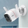 Cámara IP Wi-Fi para exterior, 3 megapixel, audio doble vía, visión nocturna