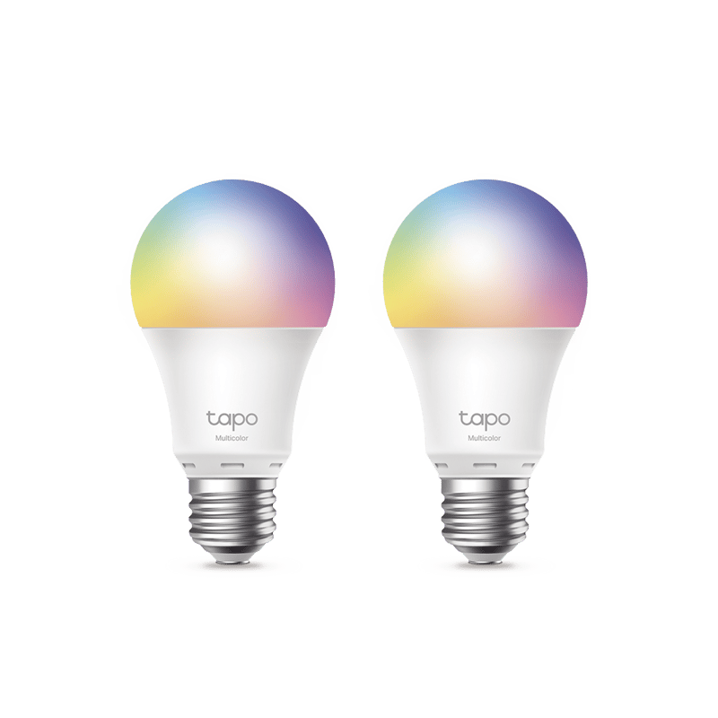 Kit 2 Focos WIFI Multicolor, Intensidad y Color Regulables, Comandos de Voz Mediante Amazon Alexa/Google Assisten