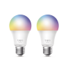 Kit 2 Focos WIFI Multicolor, Intensidad y Color Regulables, Comandos de Voz Mediante Amazon Alexa/Google Assisten
