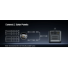 Panel Solar Plegable 200W, Incluye Cable XT60 Macho a Macho 2m.