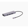 HUB USB-C (Docking Revodok) 6 en 1 | 3 Puertos USB-A 3.0 (5 Gbps)