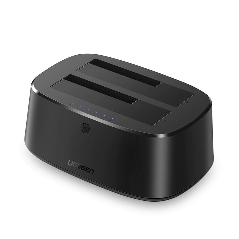 Base USB 3.0 para Disco Duro de Doble Bahía