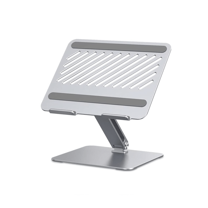 Soporte de Aluminio para Laptop | Ajustable 180° | Soporta Laptops de 10 a 17.3''