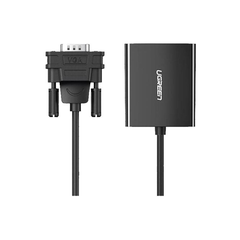 Entrada: VGA Macho / Salida: HDMI Hembra / Resolución de 1080P@60Hz