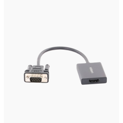 Entrada: VGA Macho / Salida: HDMI Hembra / Resolución de 1080P@60Hz