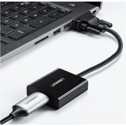 Entrada: VGA Macho / Salida: HDMI Hembra / Resolución de 1080P@60Hz