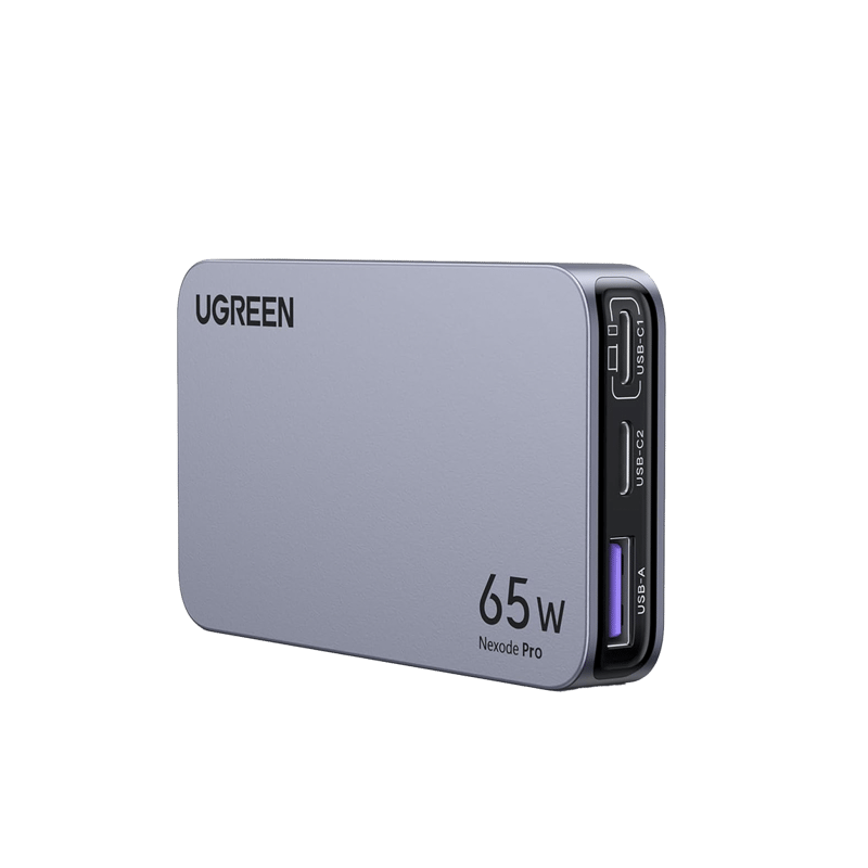 Cargador Ultra Slim 65W Nexode Pro| Diseño de Pared Plano