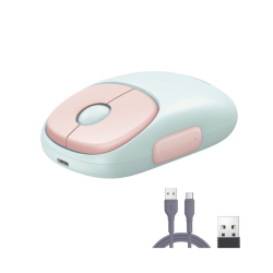Mouse Inalámbrico FUN | Recargable| 2.4G & Bluetooth