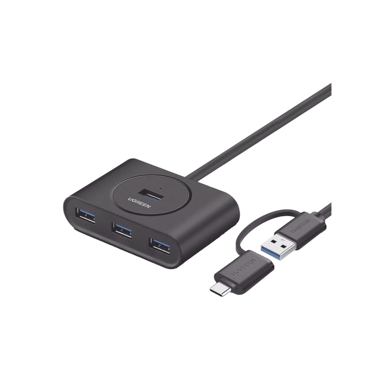 HUB USB-A y C 3.0 4 en 1