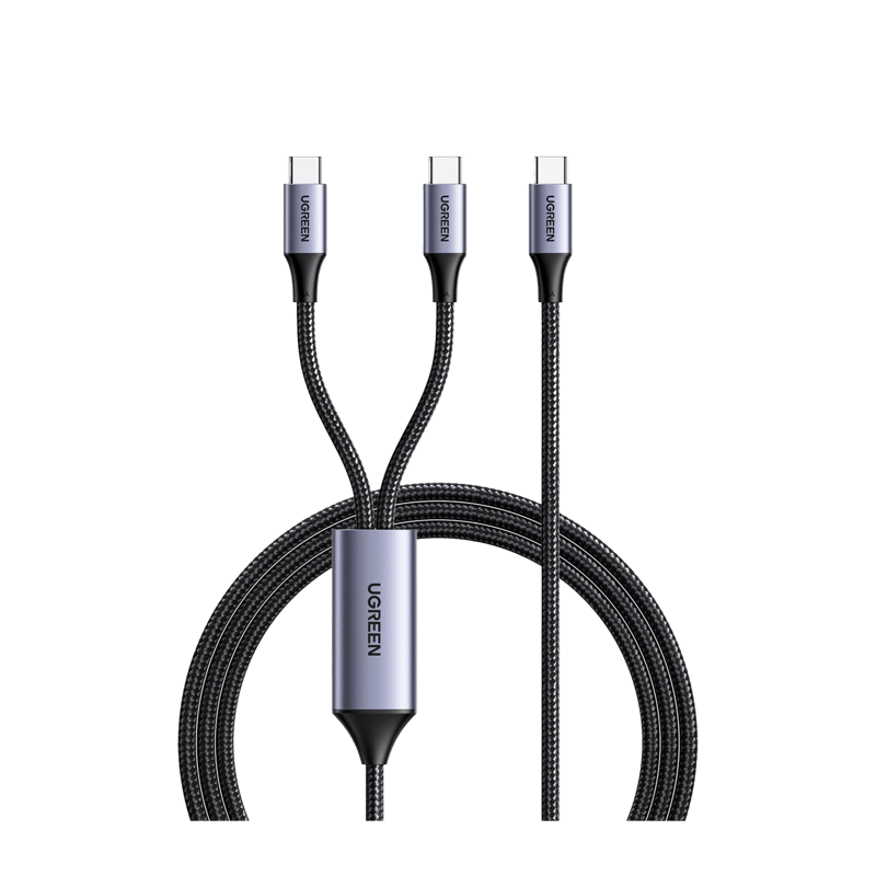 Cable USB-C a Y (USB-C & USB-C)