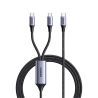 Cable USB-C a Y (USB-C & USB-C)