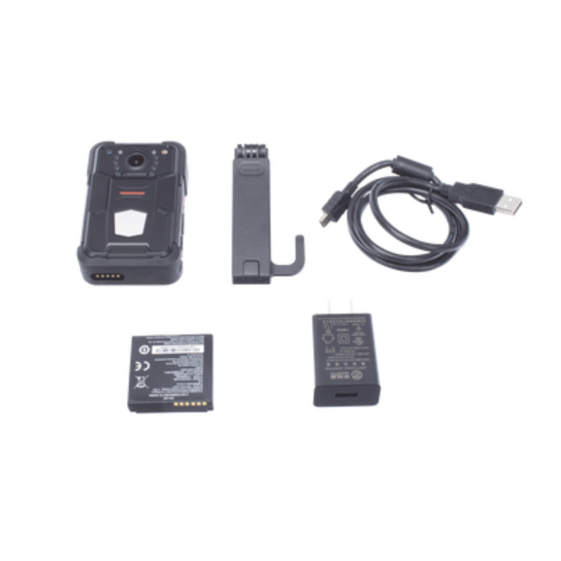 Body Camera Portátil / Grabación a 2K / Pantalla 2.4" LCD / IP67 / H.265 / 32 GB de Almacenamiento
