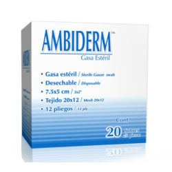 GASA ESTERIL  7.5CMX5CM 12...