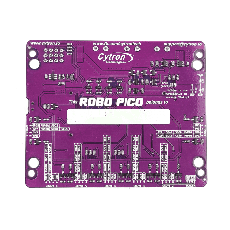 Controlador Robo Pico para Raspberry Pi Pico – Controlador Robótico Avanzado