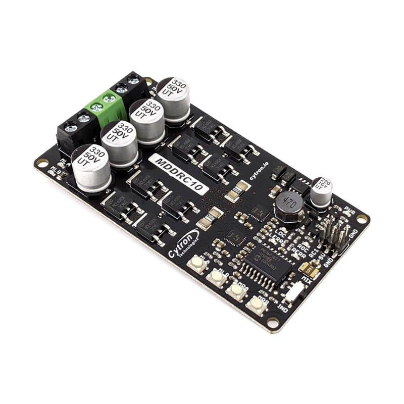 Controlador de Motor DC 10A 7V–30V para RC de 2 Canales