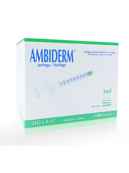 JERINGA AMBIDERM 3 ML 21g x...