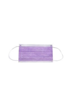 CUBREBOCAS AMBIDERM ADULTO PLISADO VIOLETA