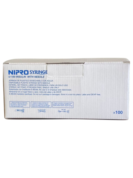 JERINGA NIPRO 1 ML 27G X 13MM PARA INSULINA